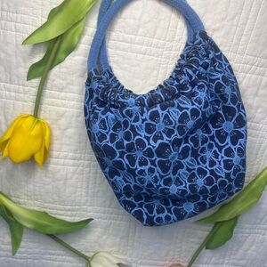 Floral Blue Women's Bag